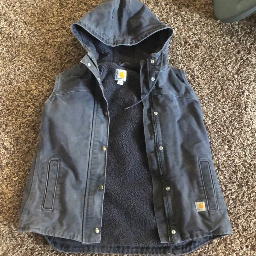 Gray vest